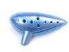 OCARINA 10 HOLE PLASTIC BLUE OCARINA